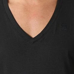 Acheter 😀 Lot De 2 Tee 👚 Shirts V-neck D07203-2757-2019 Noir de G-Star 😀 -G-Star Soldes g star 133321 D07203 2757 2019 NOOS 20220105T092819 03