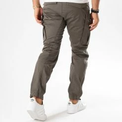 Meilleure vente 🎉 Pantalon Cargo Rovic Zip 3D Tapered D02190-5126 Gris Anthracite de G-Star 💯 -G-Star Soldes g star 145505 D02190 5126 1260 NOOSFW18 20180702T150123 05