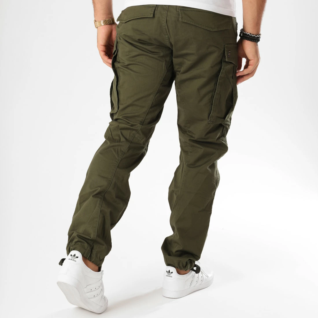 Vente flash 🛒 Pantalon Cargo Rovic Zip 3D Tapered D02190-5126 Vert Kaki de G-Star 🎉 5 Vente flash 🛒 Pantalon Cargo Rovic Zip 3D Tapered D02190-5126 Vert Kaki de G-Star 🎉 – Image 5