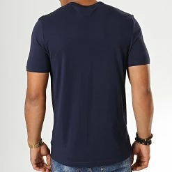 Vente flash 😀 Tee 👚 Shirt Slim Graphic 4 D15104-336 Bleu Marine de G-Star 😉 -G-Star Soldes g star 194051 D15104 336 6067 NOOSFW19 20190826T142710 05