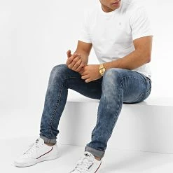 Meilleure vente ✔️ Tee 👚 Shirt Base-S D16411-336 Blanc de G-Star 🌟 -G-Star Soldes g star 207712 D16411 336 110 20200106T160103 04