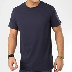 Remise 👏 Tee 👚 Shirt Base Bleu Marine de G-Star ⌛