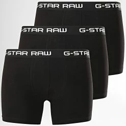 Meilleur prix 🎉 Lot De 3 Boxers D03359-2058 Noir de G-Star 😉