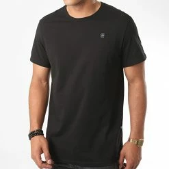 Meilleure vente ⌛ Tee 👕 Shirt Base-S D16411-336 Noir de G-Star 🛒