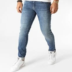 Tout neuf ⭐ Jean Skinny Revend Elto 51010-8968 Bleu Denim de G-Star ❤️