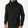 Budget 🔥 Sweat Zippé Capuche Premium Core D16122-C235 Noir de G-Star 🛒