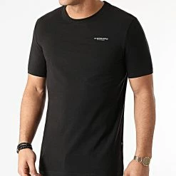 Bon marché 🧨 Tee 👚 Shirt Slim Base D19070-C723 Noir de G-Star 😀