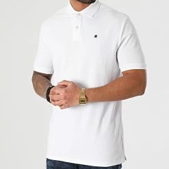 Coupon 🤩 Polo Manches Courtes Dunda D08513-5864 Blanc de G-Star ⌛ -G-Star Soldes g star 249241 D08513 5864 110 20210128T141423 03
