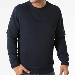 De gros ⌛ Sweat Crewneck D16917-C235 Bleu Marine de G-Star 👏 -G-Star Soldes g star 274673 D16917 C235 6067 20210722T152045 03