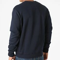 De gros ⌛ Sweat Crewneck D16917-C235 Bleu Marine de G-Star 👏 -G-Star Soldes g star 274673 D16917 C235 6067 20210722T152047 04