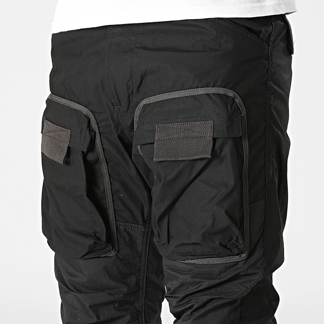 Le moins cher 🤩 Pantalon Cargo 3D Straight Tapered D19756-A790 Noir de G-Star 🥰 2 Le moins cher 🤩 Pantalon Cargo 3D Straight Tapered D19756-A790 Noir de G-Star 🥰 – Image 2