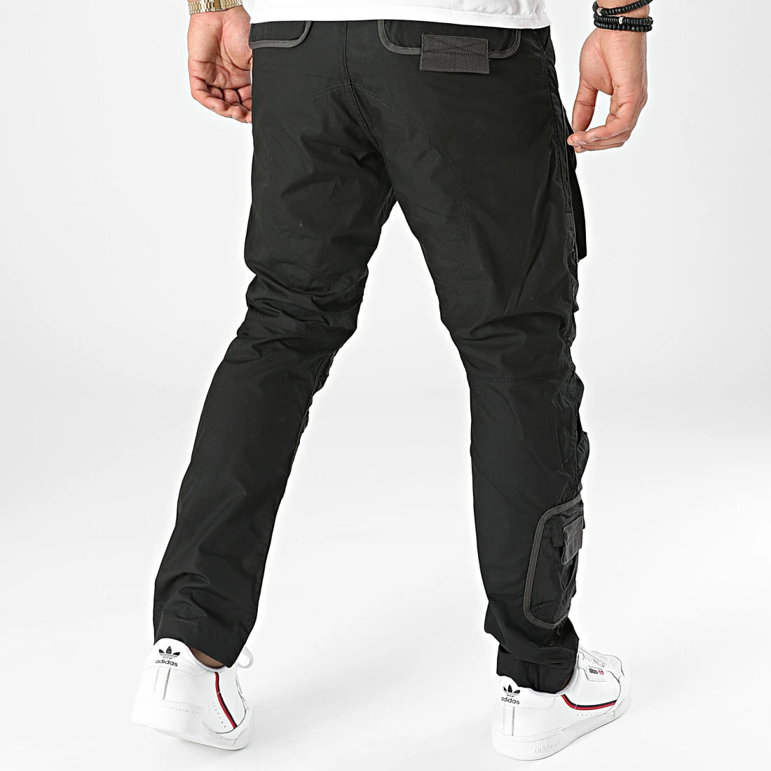 Le moins cher 🤩 Pantalon Cargo 3D Straight Tapered D19756-A790 Noir de G-Star 🥰 4 Le moins cher 🤩 Pantalon Cargo 3D Straight Tapered D19756-A790 Noir de G-Star 🥰 – Image 4