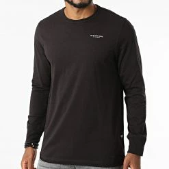 Tout neuf 🎁 Tee 👚 Shirt Manches Longues Base D20448-336 Noir de G-Star 🛒