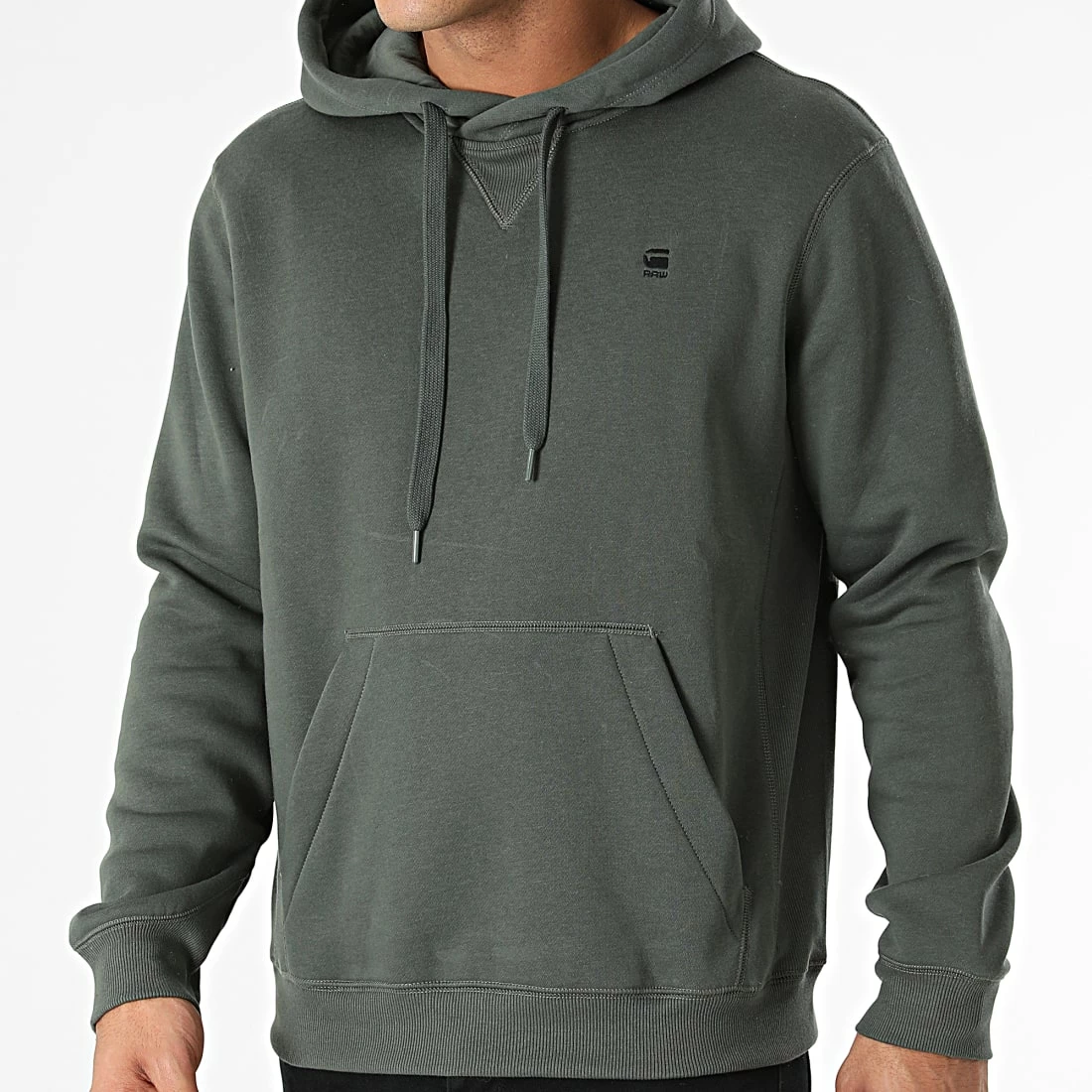 Meilleur prix 🧨 Sweat Capuche Premium Core D16121-C235 Vert Kaki de G-Star 💯 1 Meilleur prix 🧨 Sweat Capuche Premium Core D16121-C235 Vert Kaki de G-Star 💯