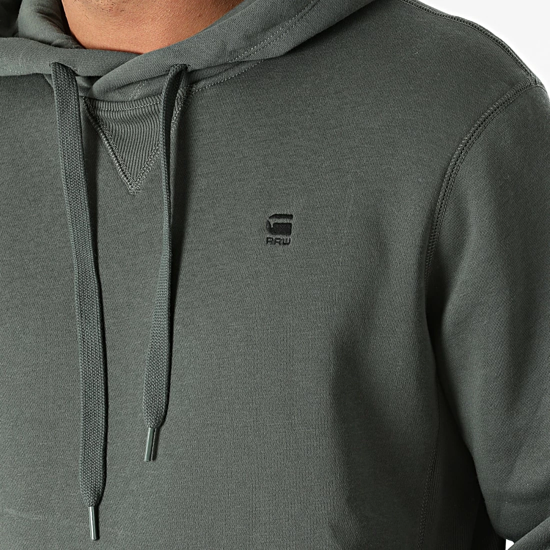 Meilleur prix 🧨 Sweat Capuche Premium Core D16121-C235 Vert Kaki de G-Star 💯 2 Meilleur prix 🧨 Sweat Capuche Premium Core D16121-C235 Vert Kaki de G-Star 💯 – Image 2