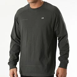 Nouveau ⭐ Tee 👚 Shirt Manches Longues Moto Mesh Loose D20703-C336 Gris Anthracite de G-Star ❤️