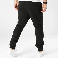 Nouveau 🤩 Pantalon Jogging D15653-C235 Noir de G-Star 👍 -G-Star Soldes g star 291623 D15653 C235 6484 20211115T151218 04