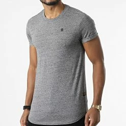 Nouveau 🌟 Tee 👚 Shirt Turon Gris Anthracite Chiné de G-Star 🔥