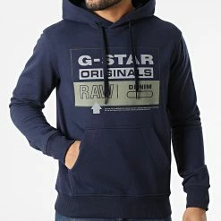 Les meilleures critiques de 🛒 Sweat Capuche Originals D20696-A613 Bleu Marine de G-Star 😉 -G-Star Soldes g star 292899 D20696 A613 1475 20211126T164537 03