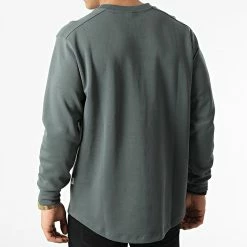 Remise ⌛ Tee 👚 Shirt A Manches Longues Oversize Lash D18231-C541 Gris Ardoise de G-Star 👏 -G-Star Soldes g star 293445 D18231 C541 996 20211201T160702 04