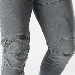 De gros ⌛ Jean Cargo Skinny 3D Zip D01252 Gris de G-Star 🎉 -G-Star Soldes g star 293727 D01252 C910 C2766 20220224T131926 03
