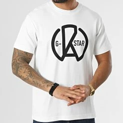 Les meilleures critiques de 🎉 Tee 👚 Shirt D20715-C812 Blanc de G-Star ⭐ -G-Star Soldes g star 294979 D20715 C812 110 20211216T121607 03