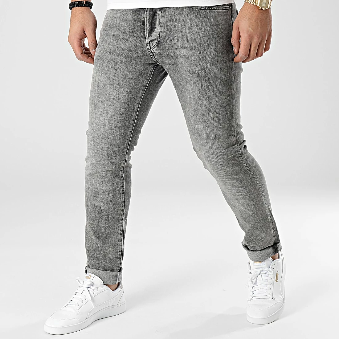 Grosses soldes 🧨 Jean Slim 3301 51001-C909 Gris de G-Star ❤️ 1 Grosses soldes 🧨 Jean Slim 3301 51001-C909 Gris de G-Star ❤️