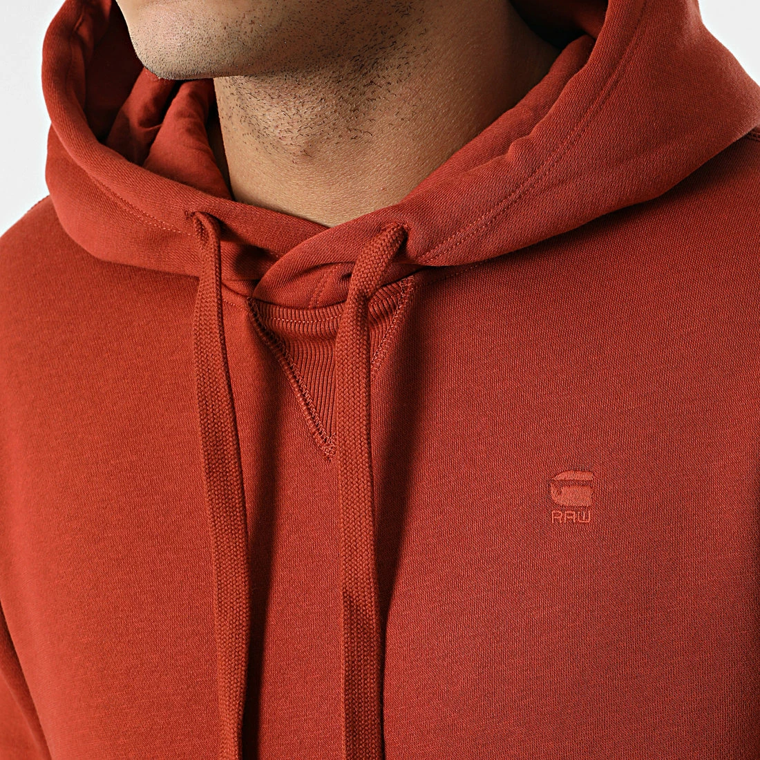 Bon marché 😀 Sweat Capuche D16121-C235 Orange Foncé de G-Star ⭐ 2 Bon marché 😀 Sweat Capuche D16121-C235 Orange Foncé de G-Star ⭐ – Image 2