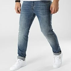 Bon marché 😍 Jean Slim 3301 51001-8968 Bleu Denim de G-Star ✔️