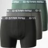 Offres 🎉 Lot De 3 Boxers D05095 Vert Kaki de G-Star 🎁