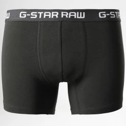 Offres 🎉 Lot De 3 Boxers D05095 Vert Kaki de G-Star 🎁 -G-Star Soldes g star 300792 D05095 2058 8529 20220209T093008 03