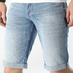 Budget ✔️ Short Jean D07432-8973 Bleu Denim de G-Star 🎉