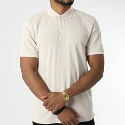 Nouveau 💯 Polo Manches Courtes Dunda D17127-5864 Beige de G-Star 🛒 -G-Star Soldes g star 303823 D17127 5864 A488 20220217T154903 03