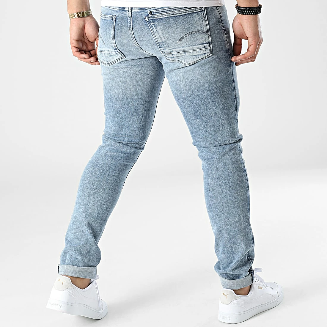 Top 10 🤩 Jean Skinny Lancet D17235 Bleu Wash de G-Star 😀 4 Top 10 🤩 Jean Skinny Lancet D17235 Bleu Wash de G-Star 😀 – Image 4