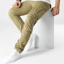 Budget 🎉 Pantalon Cargo Regular Fit Rovic Zip 3D D02190-C096 Vert Kaki Clair de G-Star 💯 6 Budget 🎉 Pantalon Cargo Regular Fit Rovic Zip 3D D02190-C096 Vert Kaki Clair de G-Star 💯 -G-Star Soldes g star 304785 D02190 C096 C981 20220223T134553 03