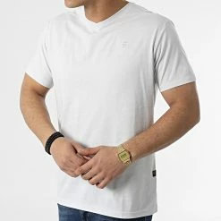 Offres 💯 Tee 👕 Shirt Base-S D16412-336 Blanc de G-Star ⌛ -G-Star Soldes g star 308416 D16412 336 C960 20220314T155851 03