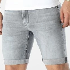 Top 10 👏 Short Jean 3301 D17418 Gris de G-Star 🌟