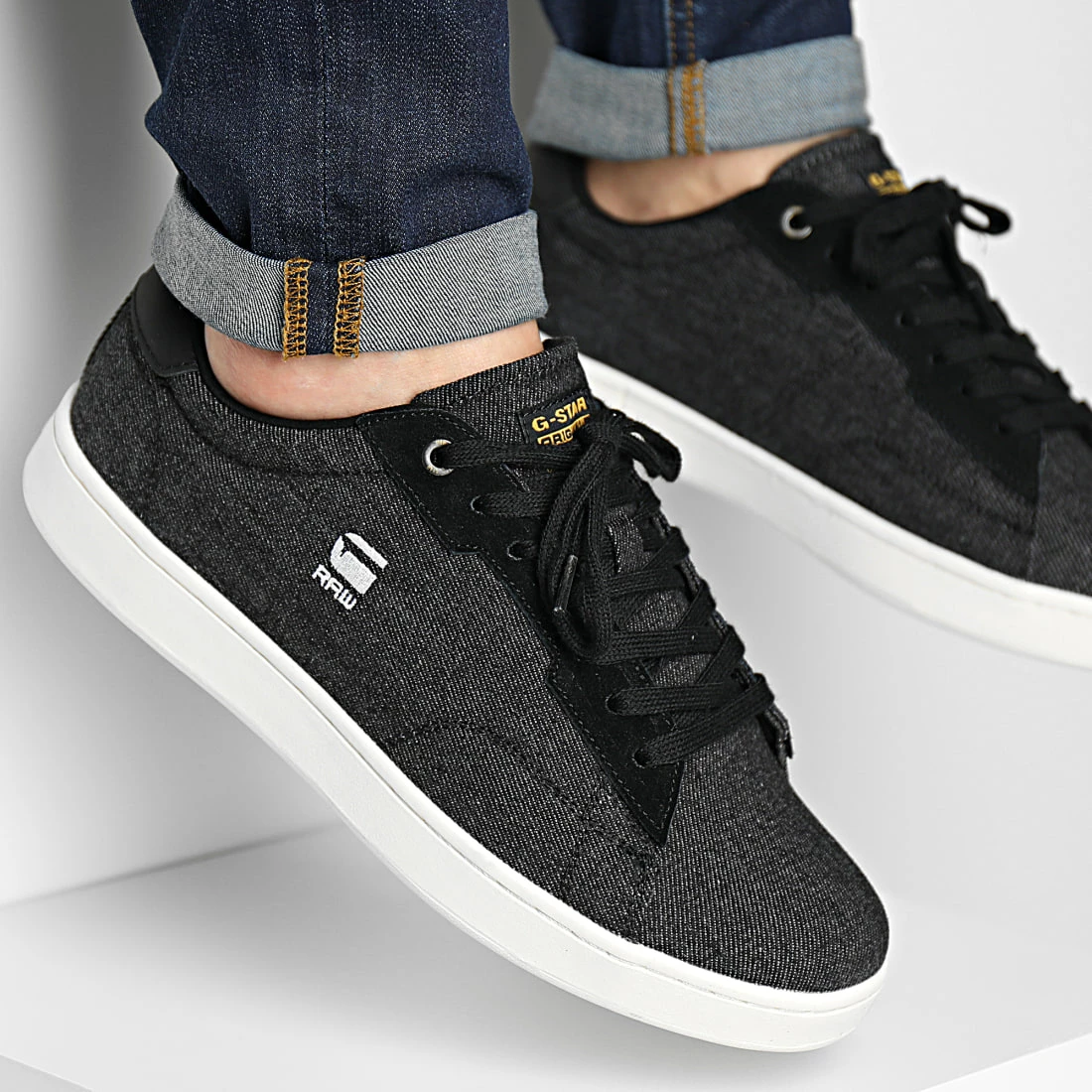 Meilleure vente ✨ Baskets Cadet Canvas 2212 Black de G-Star 🤩 1 Meilleure vente ✨ Baskets Cadet Canvas 2212 Black de G-Star 🤩