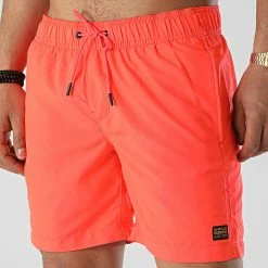 Acheter ✨ Short De Bain Dirik Solid D21130-A505 Orange Fluo de G-Star 😀