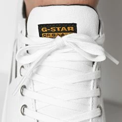 Sortie 🔥 Baskets Meefic 2212-028503 White Olive de G-Star ⌛ -G-Star Soldes g star 318437 2212 028503 WHT OLV 20220512T094525 03