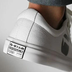 Sortie 🔥 Baskets Meefic 2212-028503 White Olive de G-Star ⌛ -G-Star Soldes g star 318437 2212 028503 WHT OLV 20220512T094526 04