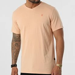 Meilleure affaire 🛒 Tee 👕 Shirt D16412 Corail de G-Star 🤩
