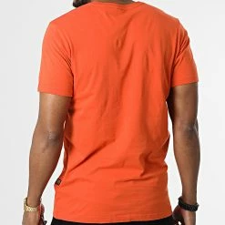 Nouveau 😍 Tee 👕 Shirt Base D16411 Orange de G-Star ⌛ -G-Star Soldes g star 324943 D16411 336 D116 20220721T160458 04