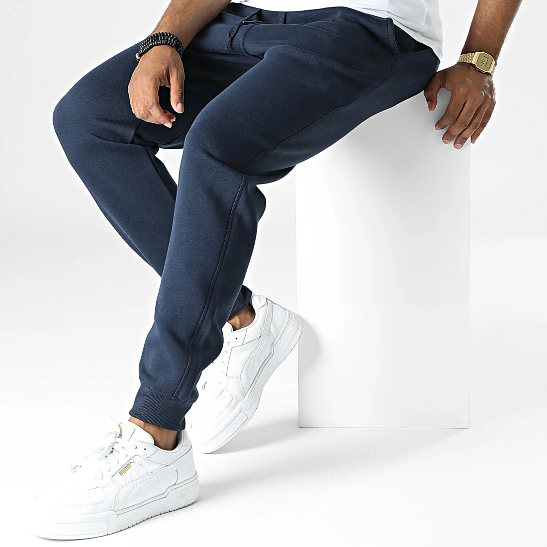 Vente flash đ Pantalon Jogging D15653-C235 Bleu Marine de G-Star â 3 Vente flash đ Pantalon Jogging D15653-C235 Bleu Marine de G-Star â â Image 3