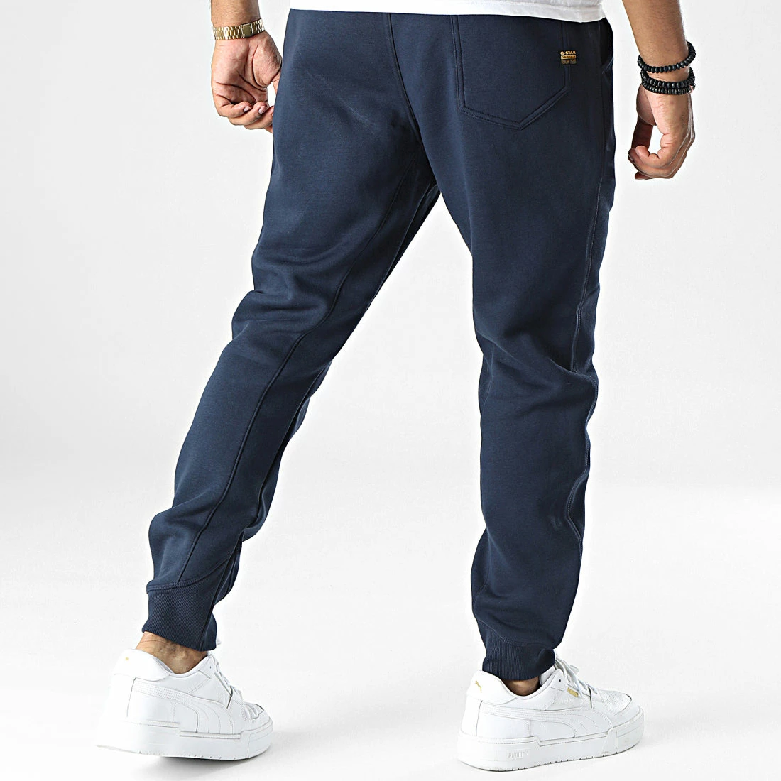 Vente flash đ Pantalon Jogging D15653-C235 Bleu Marine de G-Star â 4 Vente flash đ Pantalon Jogging D15653-C235 Bleu Marine de G-Star â â Image 4