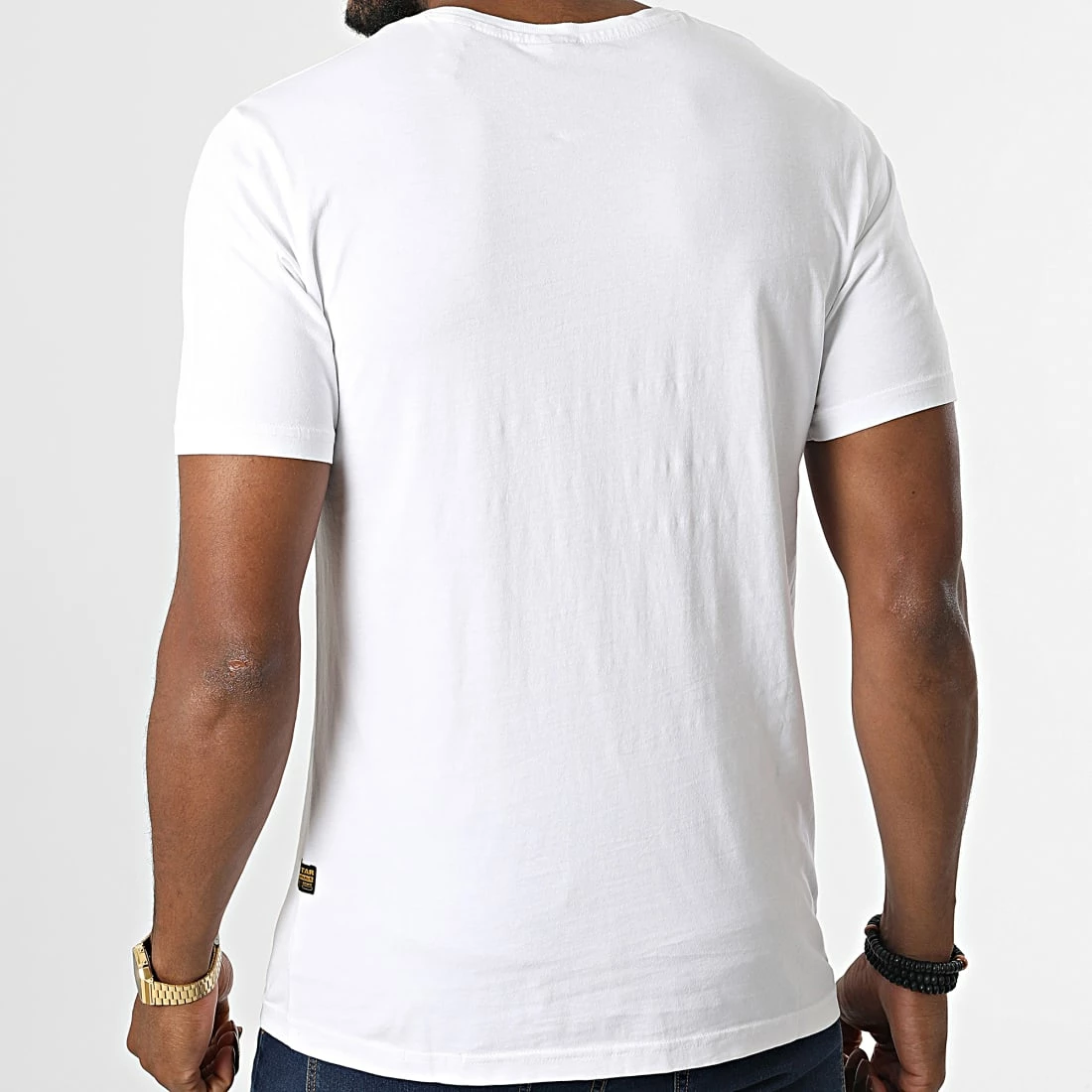 Le moins cher 😉 Tee 👚 Shirt D22202-336 Blanc de G-Star 🥰 4 Le moins cher 😉 Tee 👚 Shirt D22202-336 Blanc de G-Star 🥰 – Image 4