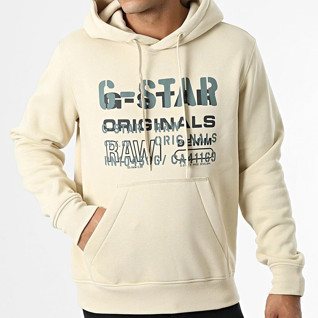 Top 10 🛒 Sweat Capuche Multi Layer Originals D22232-A971 Beige de G-Star 😍 1 Top 10 🛒 Sweat Capuche Multi Layer Originals D22232-A971 Beige de G-Star 😍