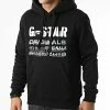 Bon marché 🧨 Sweat Capuche Multi Layer Originals D22232-A971 Noir de G-Star 👍