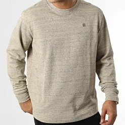 Les meilleures critiques de 😍 Sweat Crewneck Lash D18231-C425 Beige Chiné de G-Star 🎁 -G-Star Soldes g star 334945 D18231 C425 D385 20220906T152732 03