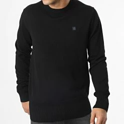 Meilleur prix 😍 Pull D21931-C560 Noir de G-Star 🔥 -G-Star Soldes g star 335379 D21931 C560 6484 20221114T125540 03